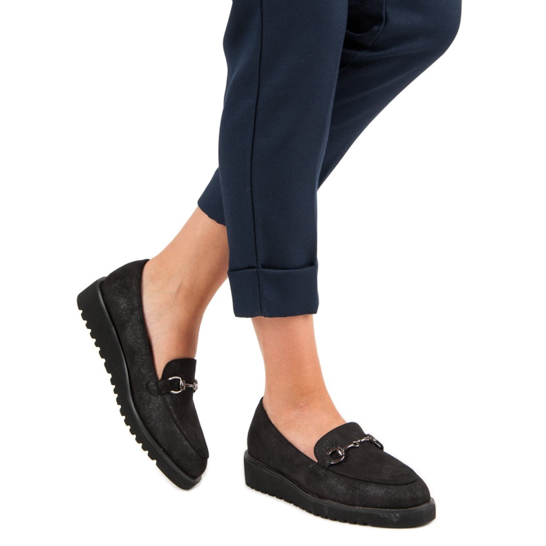 Kylie Snygga loafers svart 1