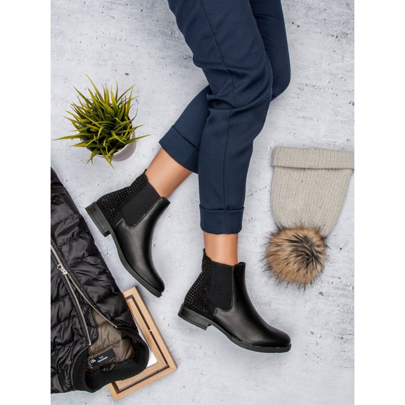 Seastar Eleganta Jodhpur -stövlar svart 1