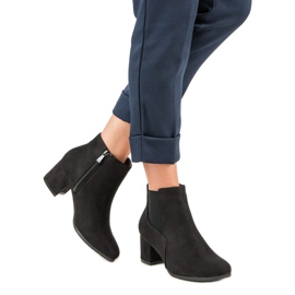 Nio Nio Svarta Chelsea -stövlar i mocka 1