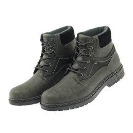 Grå stövlar bundna McKey 616 4