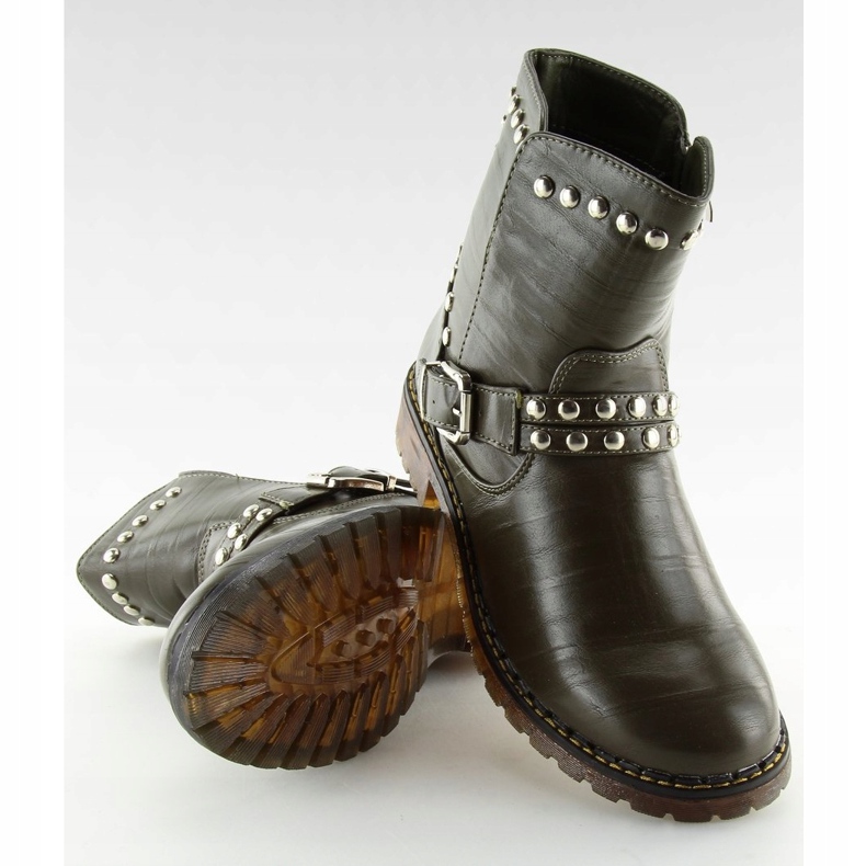 Gröna militärstövlar A-30 Green 2