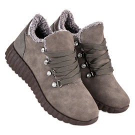 Kylie Mocka sneakers brun 1