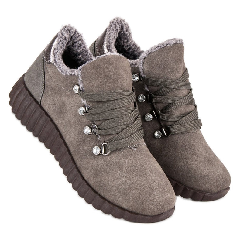 Kylie Mocka sneakers brun 1