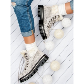 Kylie Snygga stövlar med skydd brun 1