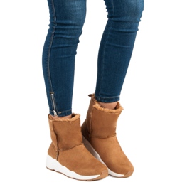 Kamel snöskor brun 2