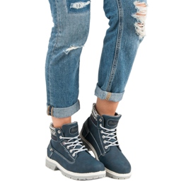 American Club American Trappers för kvinnor blå 2