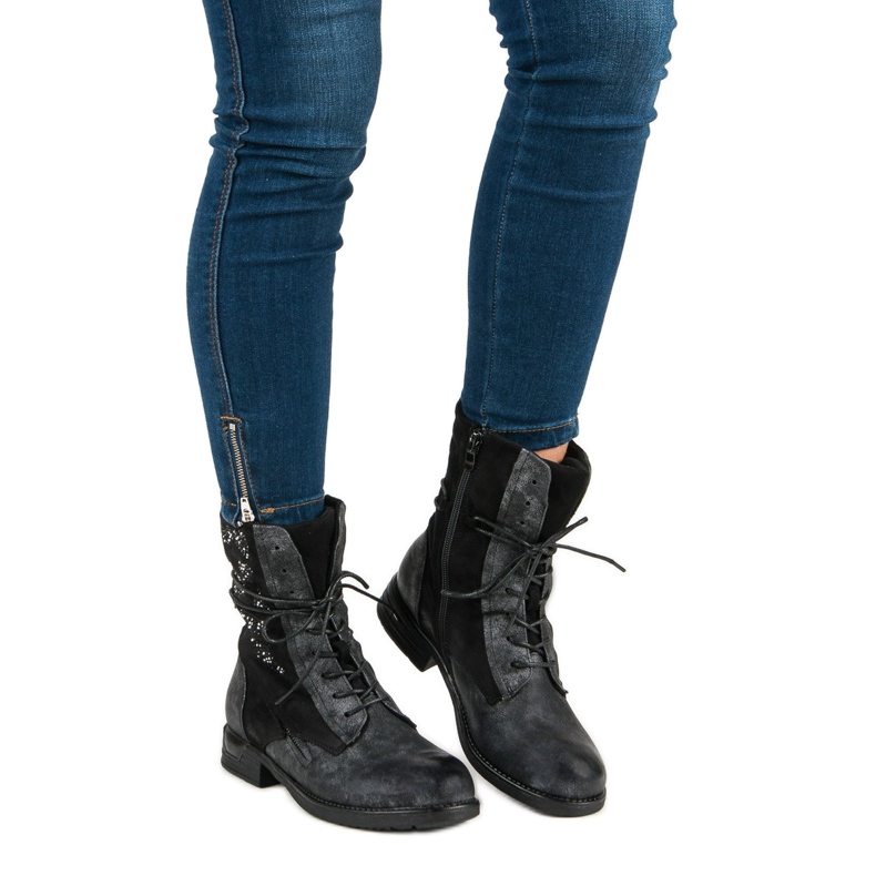 Kayla Trendiga arbetare svart 1