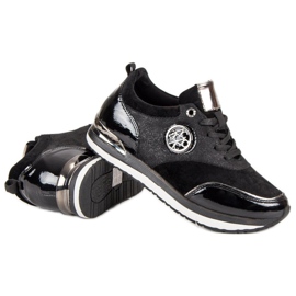 Aclys Knutna sportskor svart 1