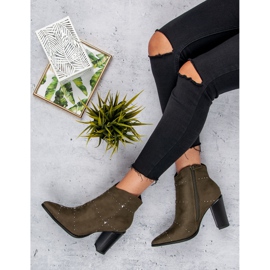 Kylie Kaki mocka stövlar mångfärgad grön 1