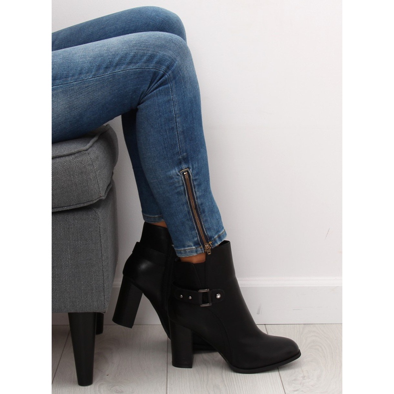 Svarta höga klackar 3974 Svart 1