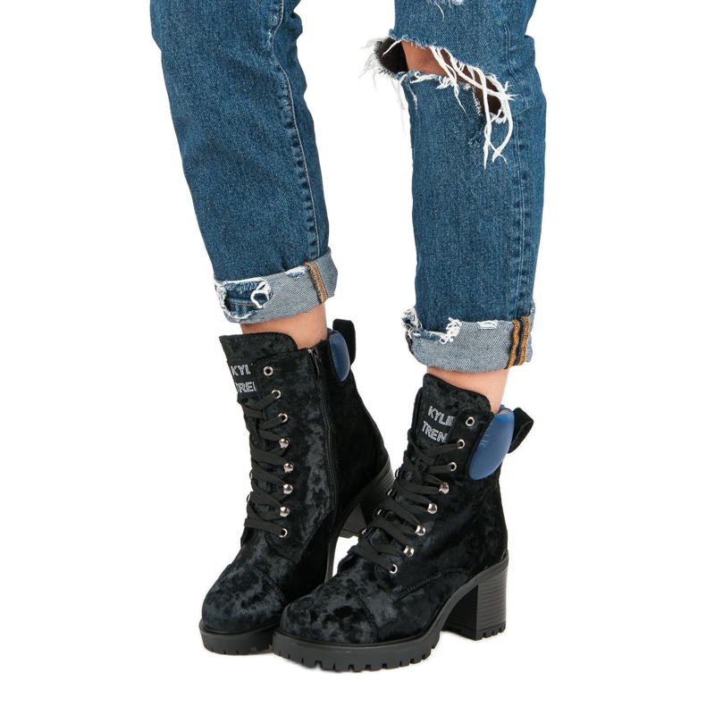 Kylie Velourarbetare svart 1