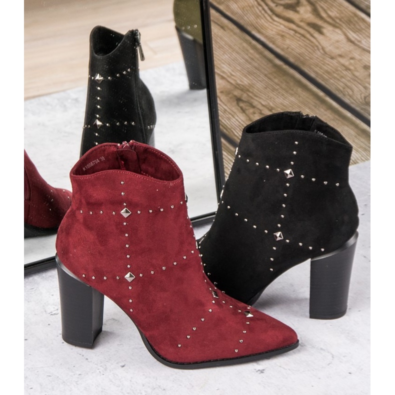 Kylie Svarta stövlar i mocka 1