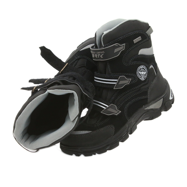 Stövlar membran Bartek 47672 svart grå 4