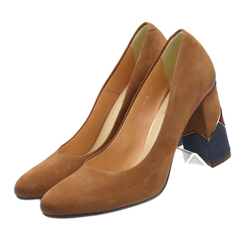 Espinto formella pumpar röda pumpar på en dekorativ stolpe brun 4