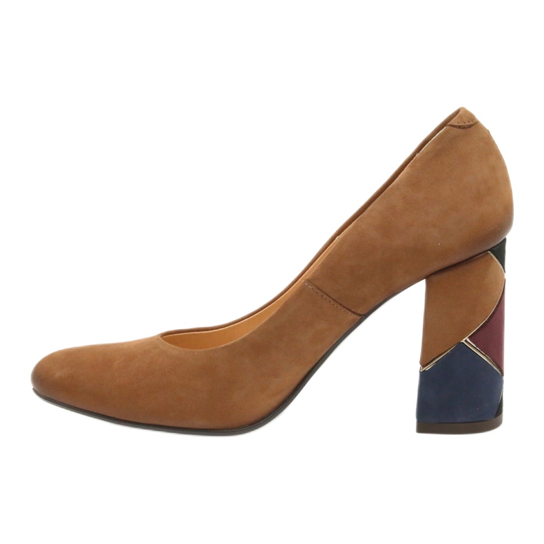 Espinto formella pumpar röda pumpar på en dekorativ stolpe brun 2