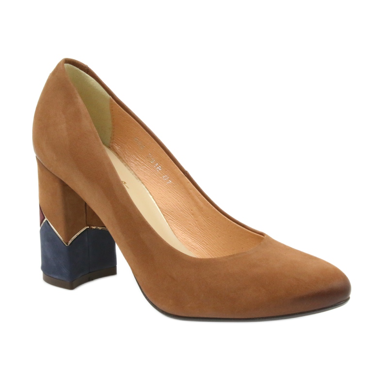 Espinto formella pumpar röda pumpar på en dekorativ stolpe brun 1