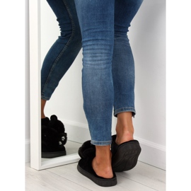 Svarta damas tofflor DD91 Svart 1