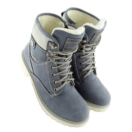 Isolerade blå timmer stockar GD-TL01 blå 2