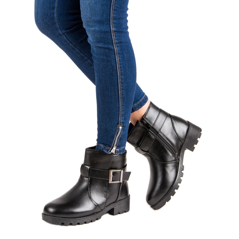 Casual stövlar svart 1