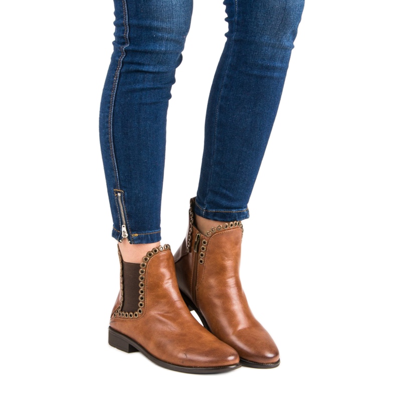 Filippo Casual Chelsea -stövlar brun 1