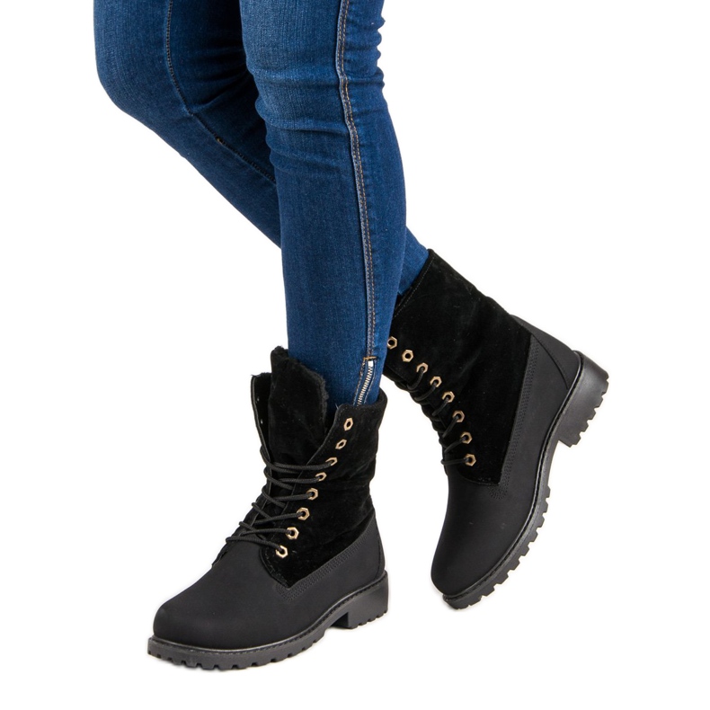 Knutna, isolerade väskor svart 1