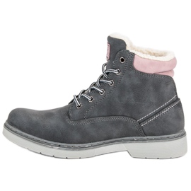 McKey Fångare med fårskinnsrock grå 1