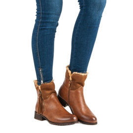 Forever Folie Varma damstövlar brun 1