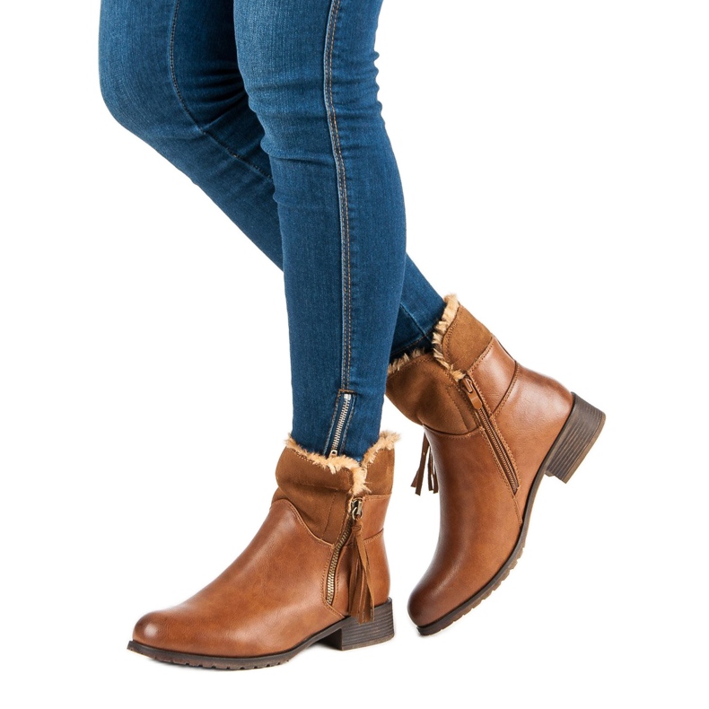 Forever Folie Varma damstövlar brun 2