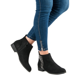 Sergio Todzi Eleganta platta stövlar svart 2