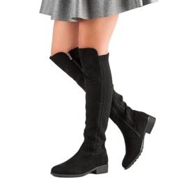 Filippo Flat Heel stövlar svart 2