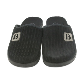 Befado herrskor tofflor 548m015 svarta tofflor 3