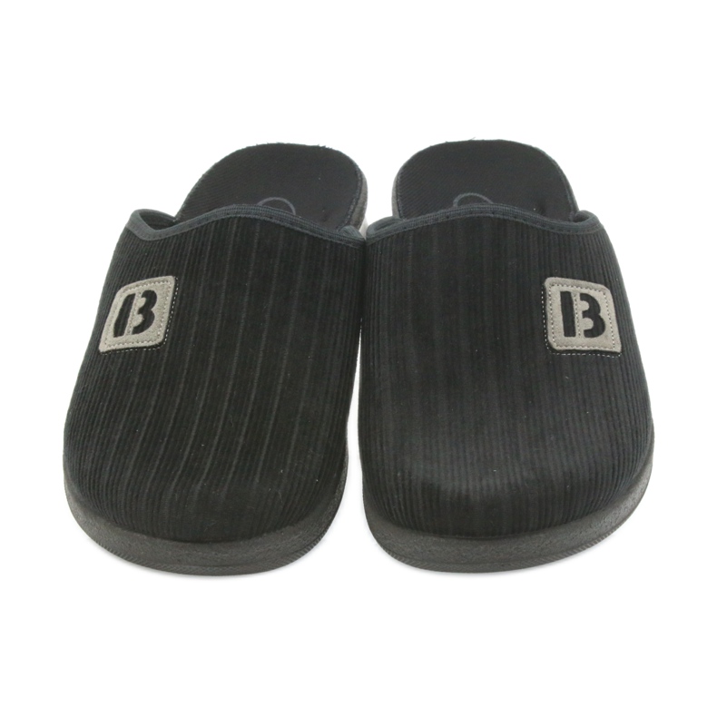 Befado herrskor tofflor 548m015 svarta tofflor 3