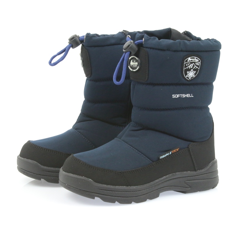 American Club Skor med membran amerikansk 801SB marinblå svart 3