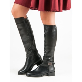 Svarta VINCEZA stövlar 2