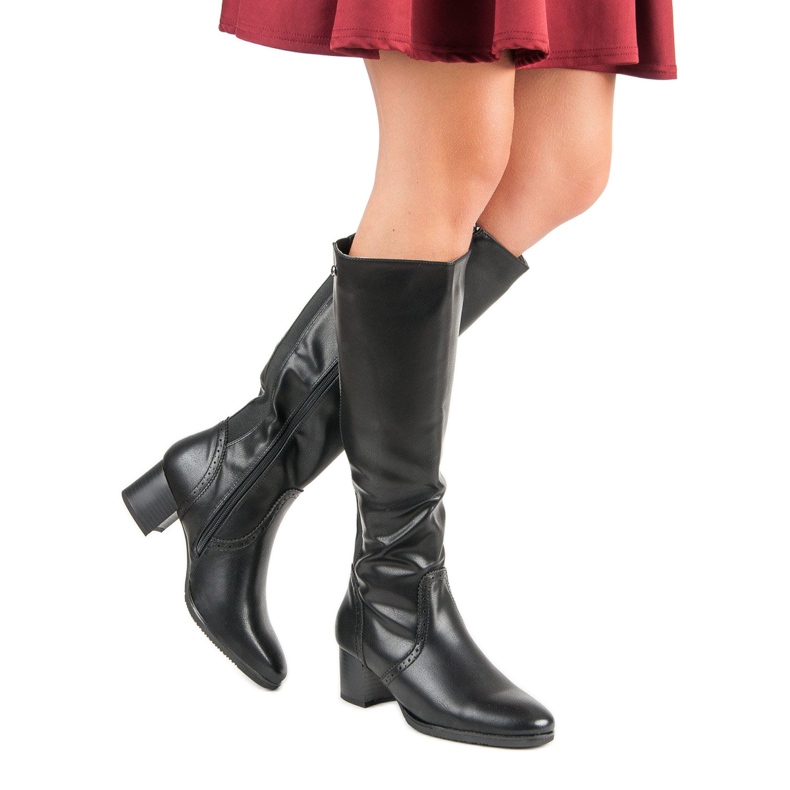 Filippo Svarta klassiska stövlar 2