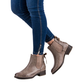 Kayla Chelsea stövlar brun mångfärgad 2