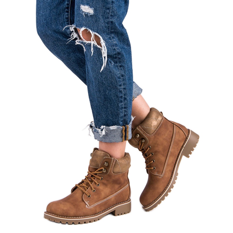 Super Me Knutna fällare brun 2