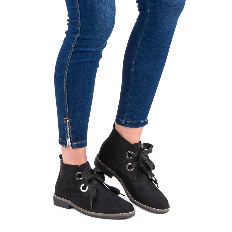 Super Mode Mocka knutna stövlar svart 1