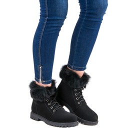 Nio Nio Svarta fällare med päls 1