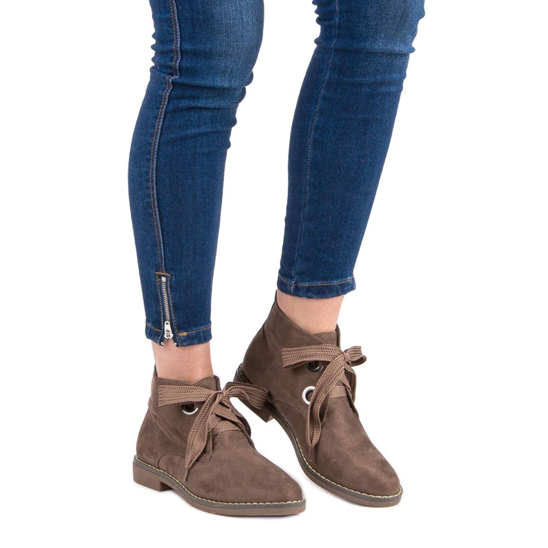 Super Mode Mocka knutna stövlar brun 1