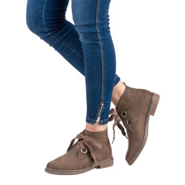 Super Mode Mocka knutna stövlar brun 2