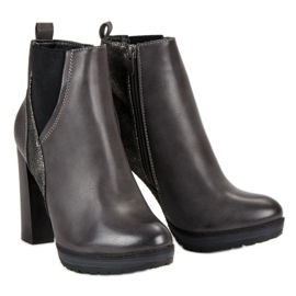 Erynn Sexiga grå stövlar 2