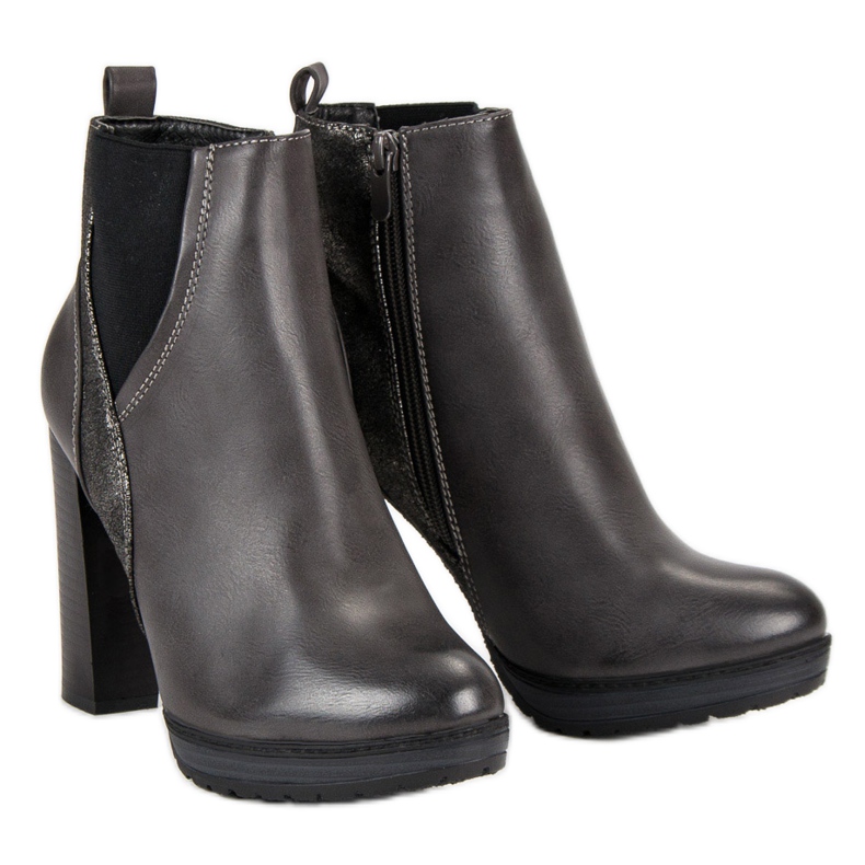 Erynn Sexiga grå stövlar 2