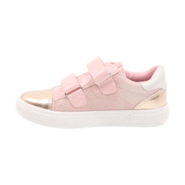 American Club Sneakers, sportskor amerikanska 16699 rosa gul 2