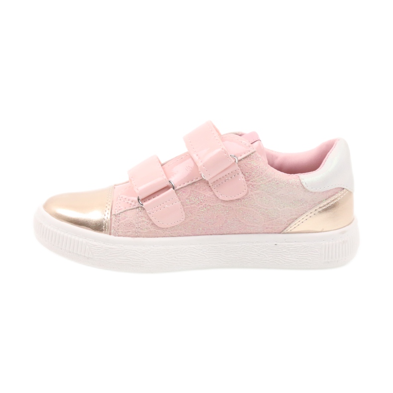 American Club Sneakers, sportskor amerikanska 16699 rosa gul 2