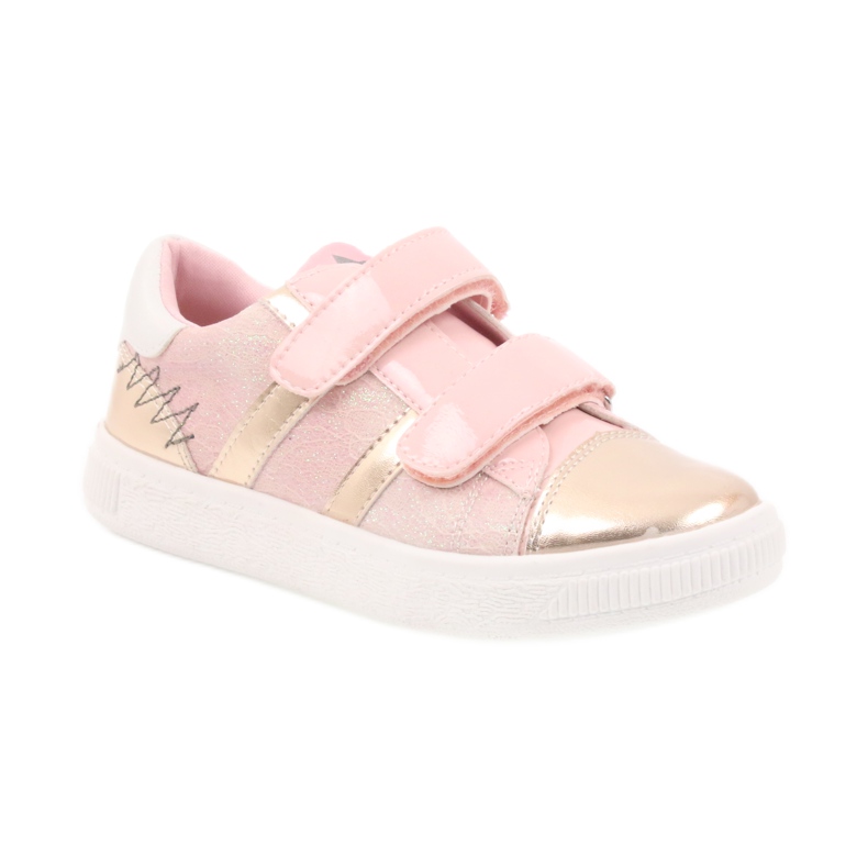American Club Sneakers, sportskor amerikanska 16699 rosa gul 1
