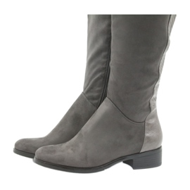 Grå Filippo 379 knästövlar 5