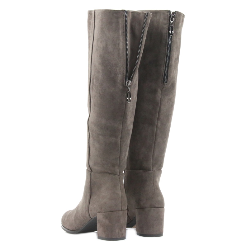 Mörka stövlar Coffe Sergio leonebrun 4