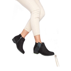 Janessa Svarta klassiska stövlar 1