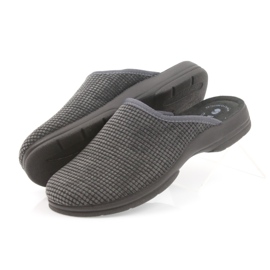 Inblu Mäns grå tofflor 4
